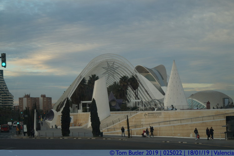 Photo ID: 025022, Looking down the Umbracle, Valencia, Spain