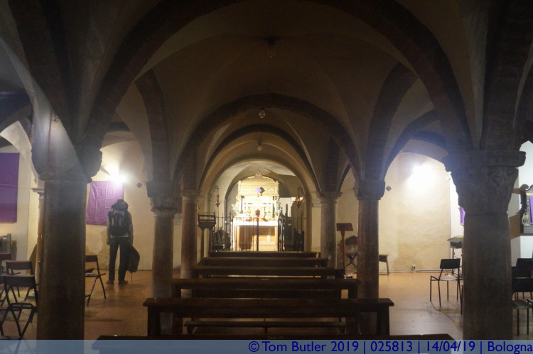 Photo ID: 025813, Crypt, Bologna, Italy
