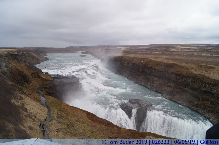 Photo ID: 026323, The falls, Gullfoss, Iceland