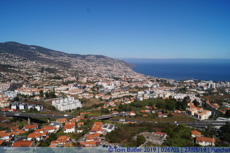 Photo ID: 026705, View over Funchal, Funchal, Portugal