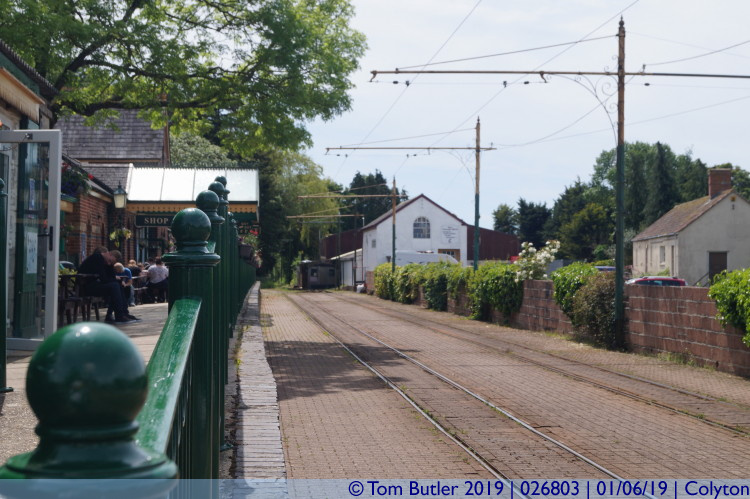 Photo ID: 026803, End of the station, Colyton, Devon