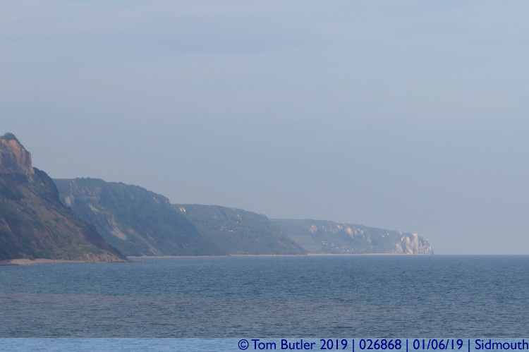 Photo ID: 026868, Looking towards Dorset, Sidmouth, Devon