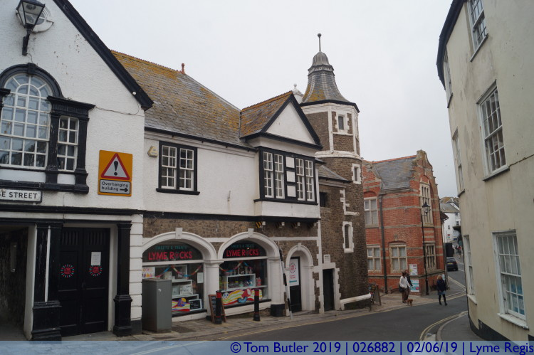 Photo ID: 026882, Centre of town, Lyme Regis, England