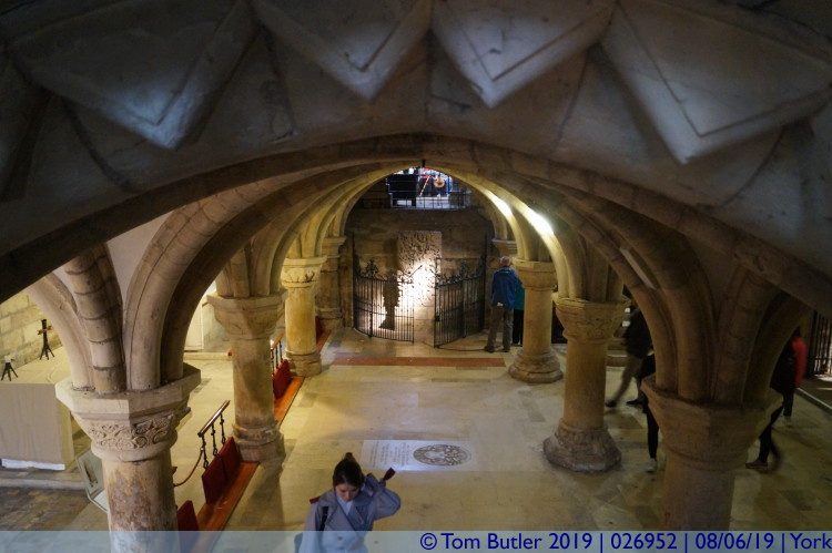 Photo ID: 026952, The crypt, York, England