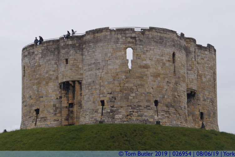 Photo ID: 026954, Cliffords Tower, York, England