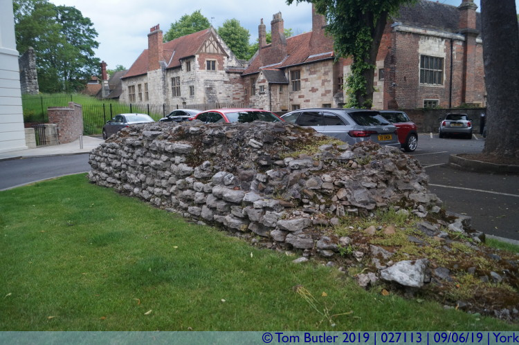 Photo ID: 027113, Roman walls, York, England