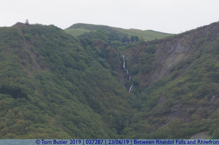 Photo ID: 027287, Waterfall, Between Rheidol Falls and Rhiwfron, Wales