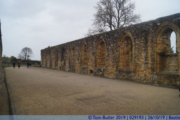Photo ID: 029193, In the abbey ruins, Battle, England