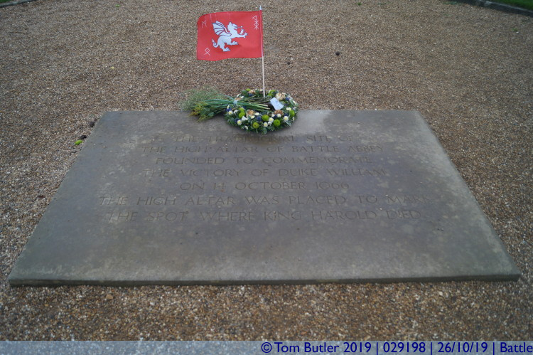 Photo ID: 029198, Spot where Anglo-Saxon England died, Battle, England