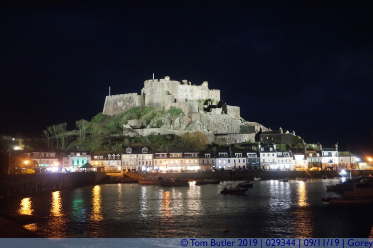 Photo ID: 029344, Harbour and Castle, Gorey, Jersey