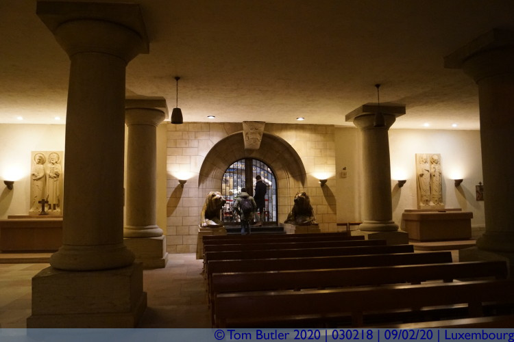 Photo ID: 030218, In the Crypt, Luxembourg, Luxembourg