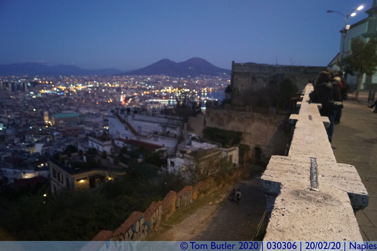 Photo ID: 030306, View from Scalinata, Naples, Italy