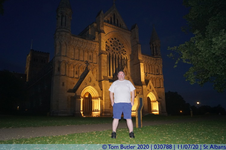 Photo ID: 030788, By the cathedral, St Albans, England