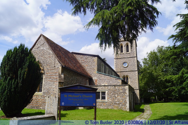 Photo ID: 030806, St Michael's Church, St Albans, England