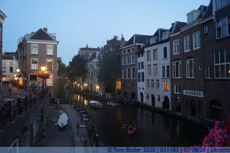 Photo ID: 031183, View from the Maartensbrug, Utrecht, Netherlands