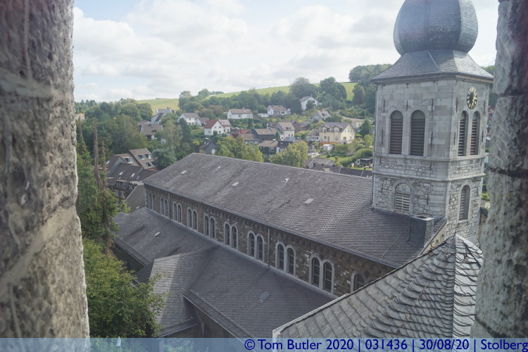 Photo ID: 031436, View from the tower, Stolberg, Germany