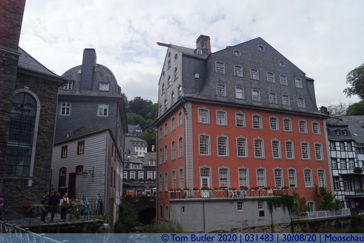 Photo ID: 031483, Rear of the Red House, Monschau, Germany