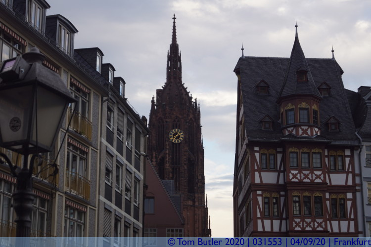 Photo ID: 031553, Tower of the cathedral, Frankfurt am Main, Germany