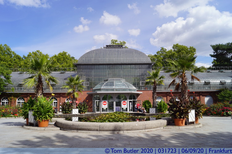 Photo ID: 031723, Palmhouse in the Palmengarten, Frankfurt am Main, Germany