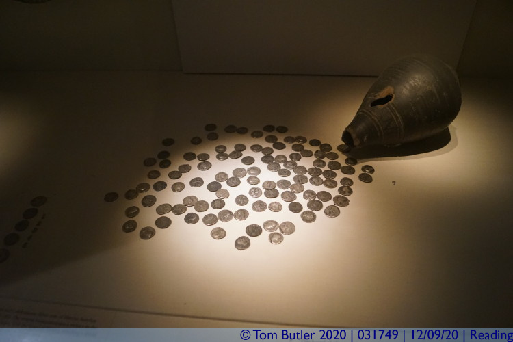 Photo ID: 031749, Roman coins, Reading, England