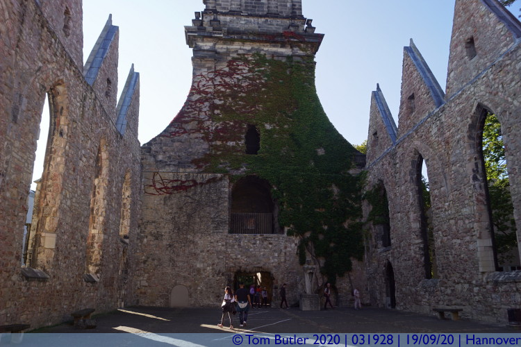 Photo ID: 031928, Ruins of Die Aegidienkirche, Hannover, Germany