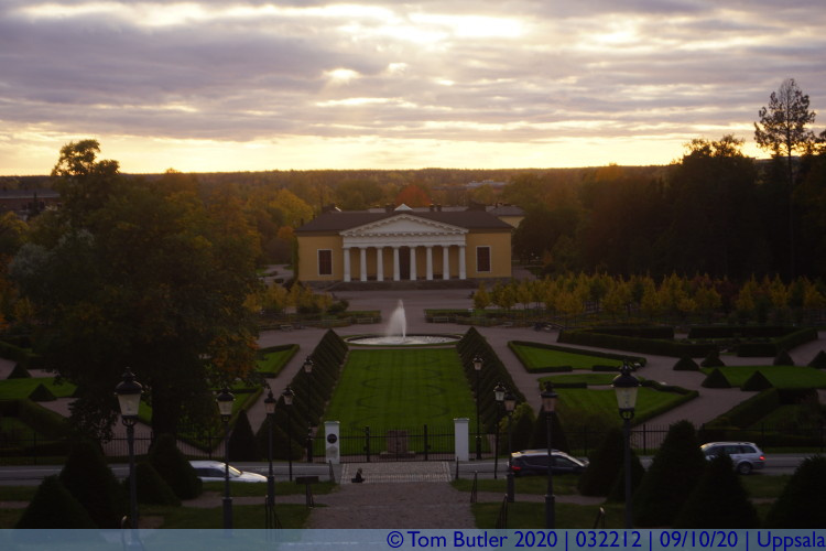 Photo ID: 032212, Looking towards the Royal Gardens, Uppsala, Sweden