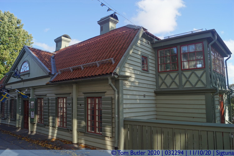 Photo ID: 032294, Front of the Tourist office, Sigtuna, Sweden