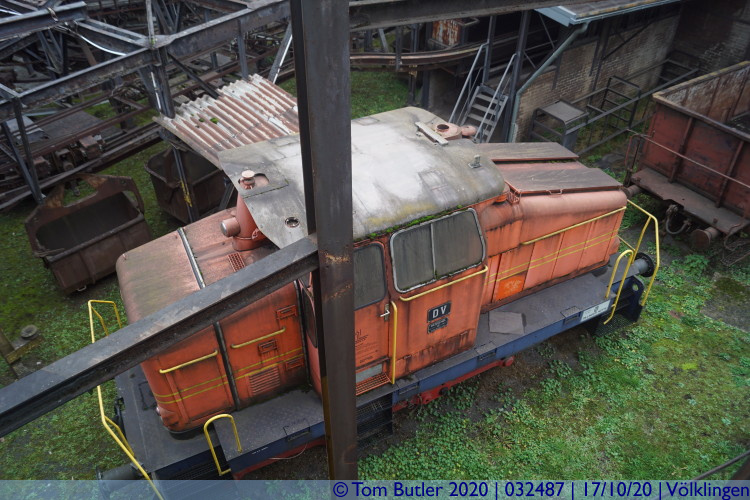 Photo ID: 032487, Abandoned Train, Vlklingen, Germany
