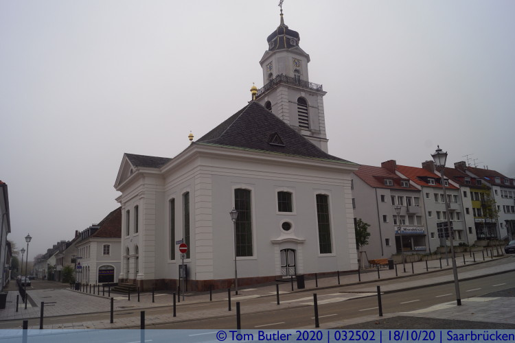 Photo ID: 032502, Friedenskirche , Saarbrcken, Germany