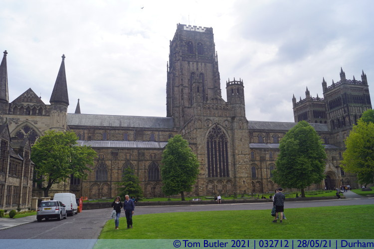 Photo ID: 032712, Approaching the Cathedral, Durham, England