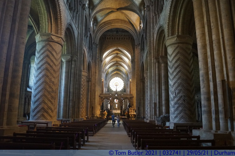 Photo ID: 032741, Inside the Cathedral, Durham, England