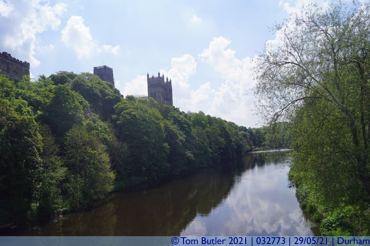 Photo ID: 032773, Cathedral and Wear, Durham, England
