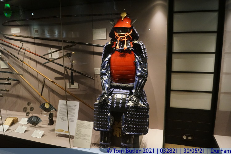 Photo ID: 032821, Japanese armour, Durham, England