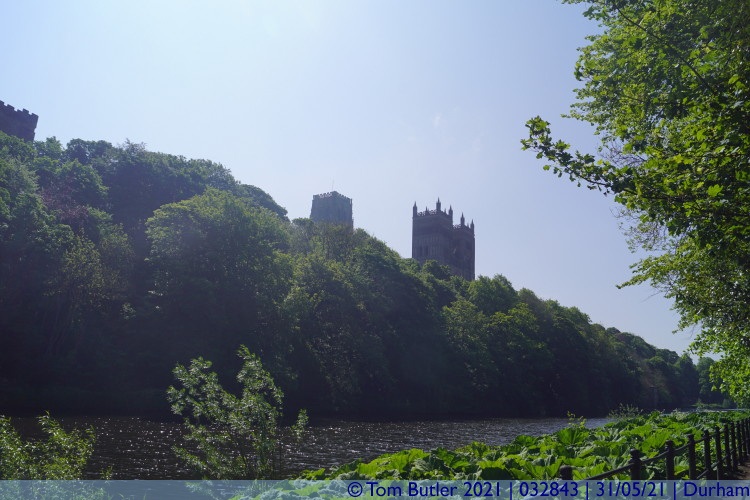 Photo ID: 032843, Towers of the cathedral, Durham, England