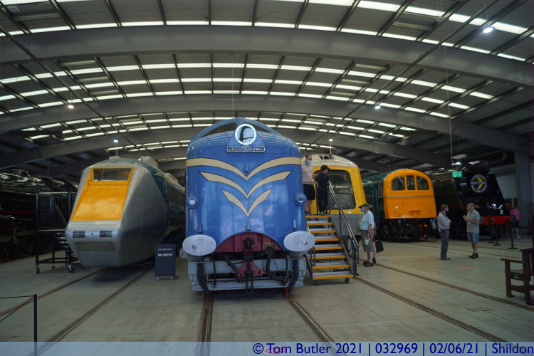 Photo ID: 032969, Engine line-up, Shildon, England