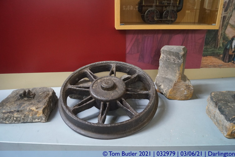 Photo ID: 032979, Original Stockton and Darlington wheel, Darlington, England