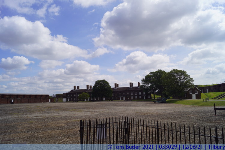 Photo ID: 033029, Looking across the fort, Tilbury, England