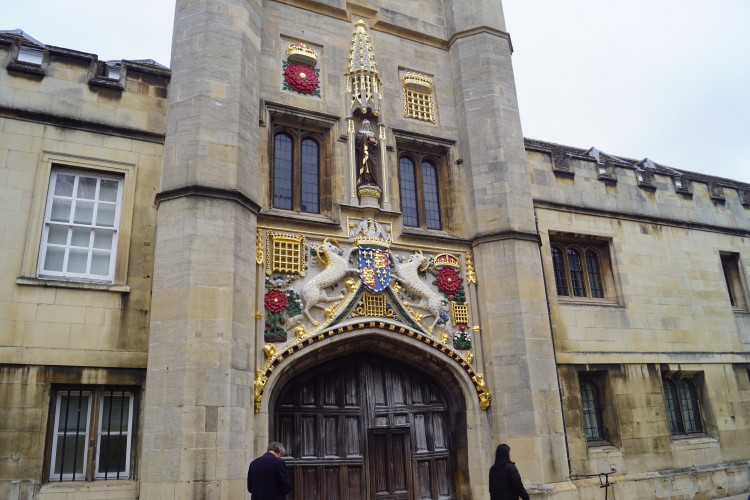Photo ID: 033205, Christs College Gatehouse, Cambridge, England