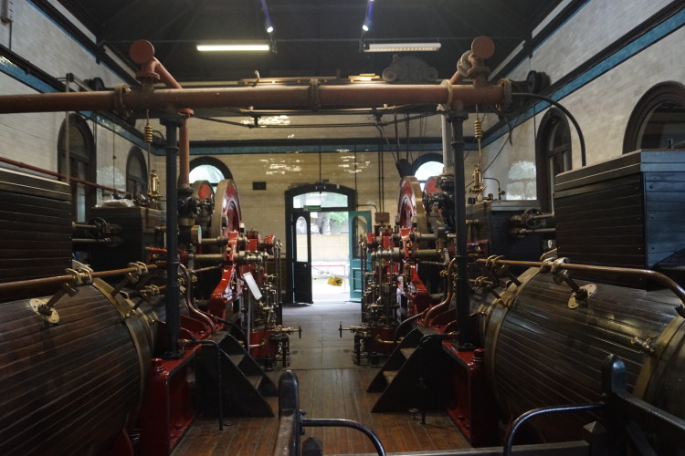 Photo ID: 033242, Inside the engine house, Cambridge, England
