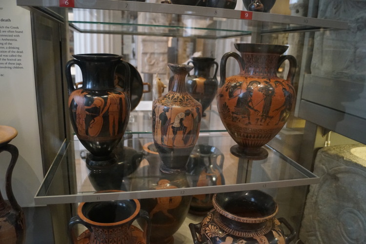Photo ID: 033262, Greek urns, Cambridge, England
