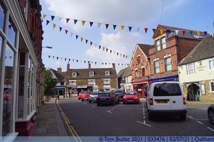 Photo ID: 033476, In the market place, Oakham, England