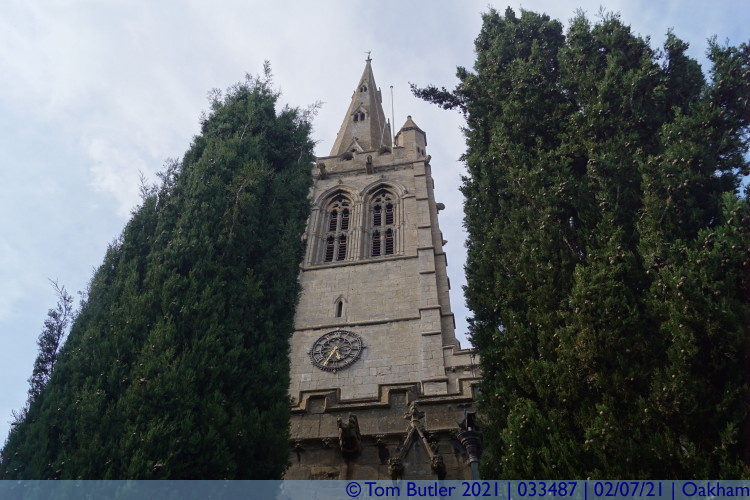Photo ID: 033487, Tower of All Saints, Oakham, England