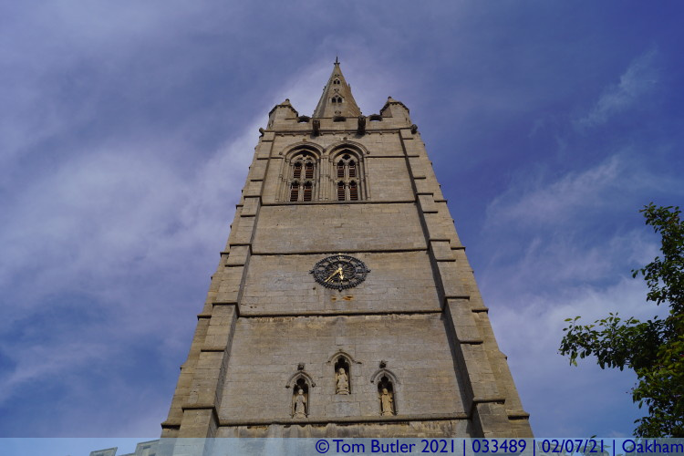 Photo ID: 033489, Tower of All Saints, Oakham, England