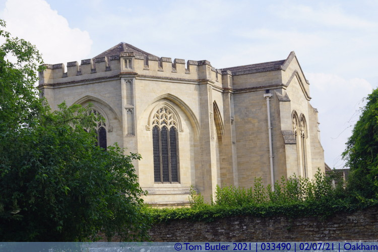 Photo ID: 033490, Oakham School chapel, Oakham, England