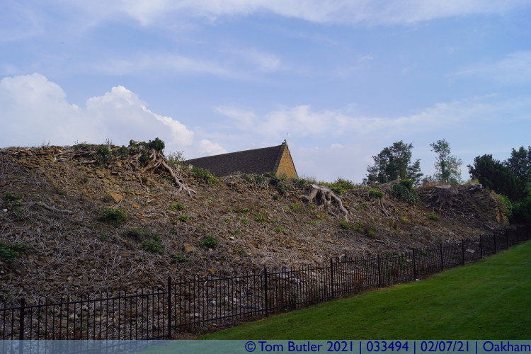 Photo ID: 033494, Former castle ramparts, Oakham, England