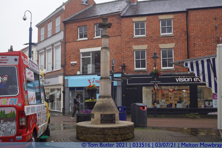 Photo ID: 033516, Market cross, Melton Mowbray, England