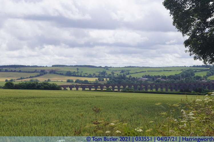 Photo ID: 033551, Welland Valley Viaduct, Harringworth, England