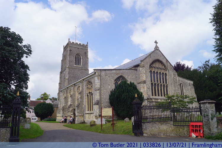 Photo ID: 033826, Parish Church, Framlingham, England