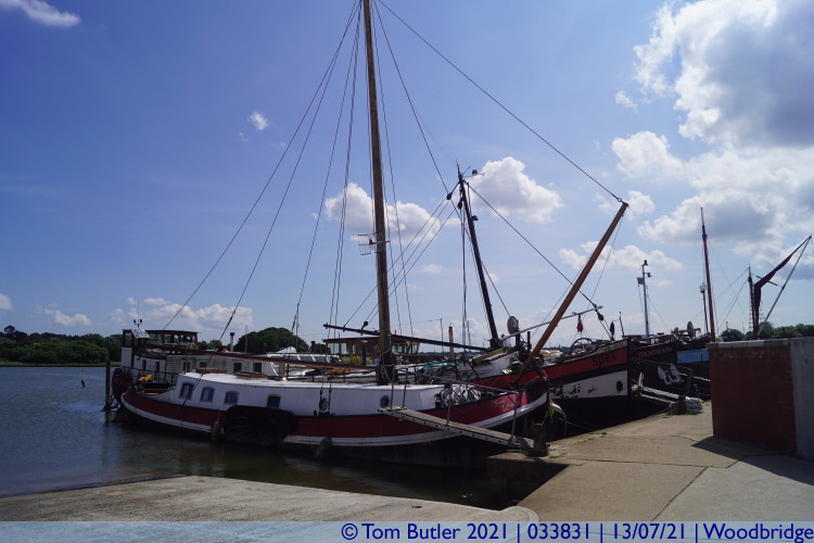 Photo ID: 033831, In the harbour, Woodbridge, England