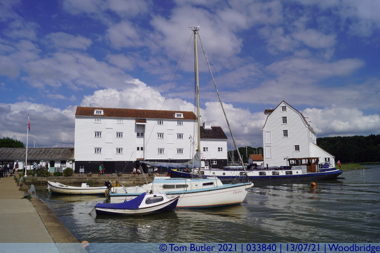 Photo ID: 033840, Mill and harbour, Woodbridge, England